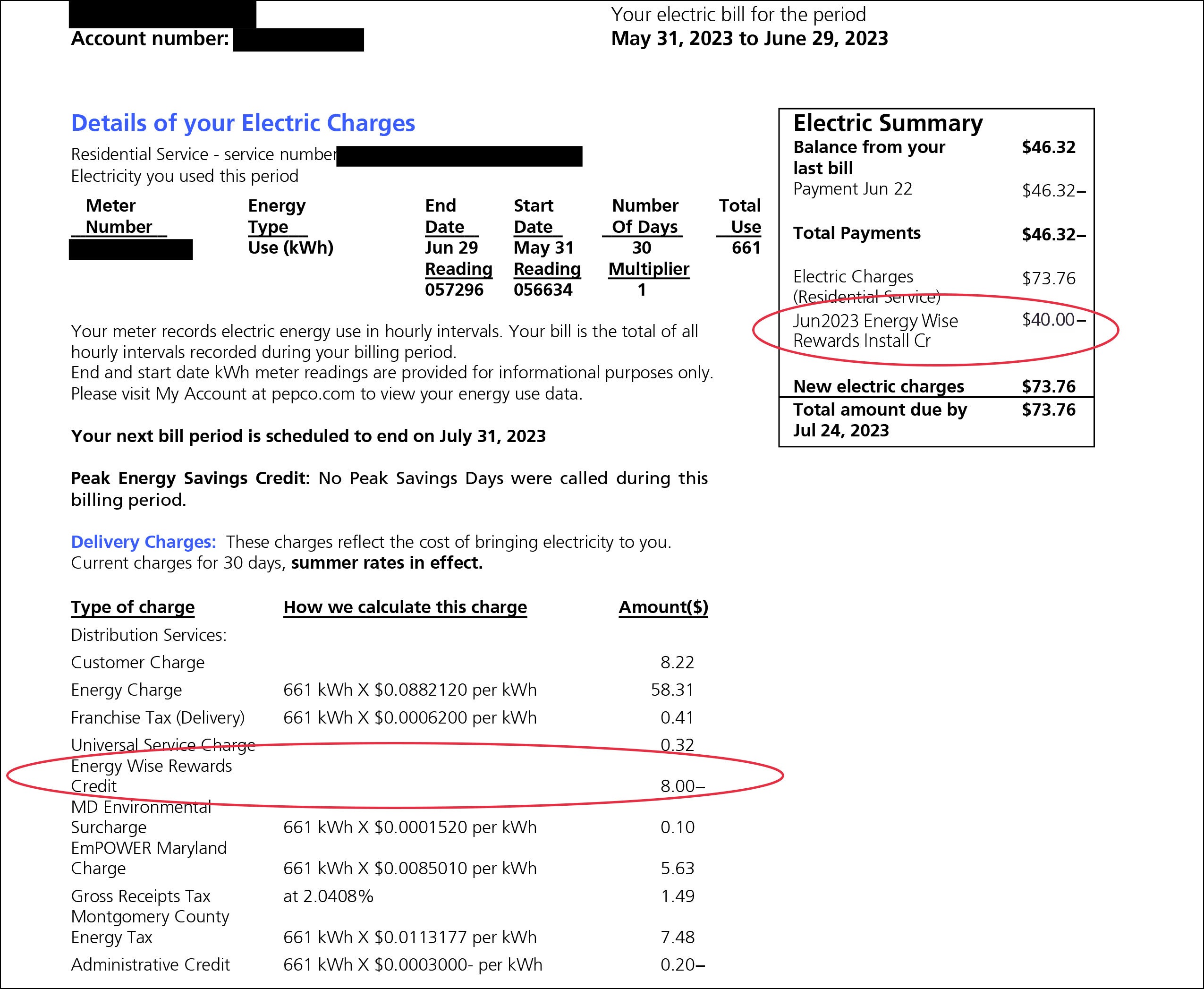 Energy Wise Rewards™ Pepco